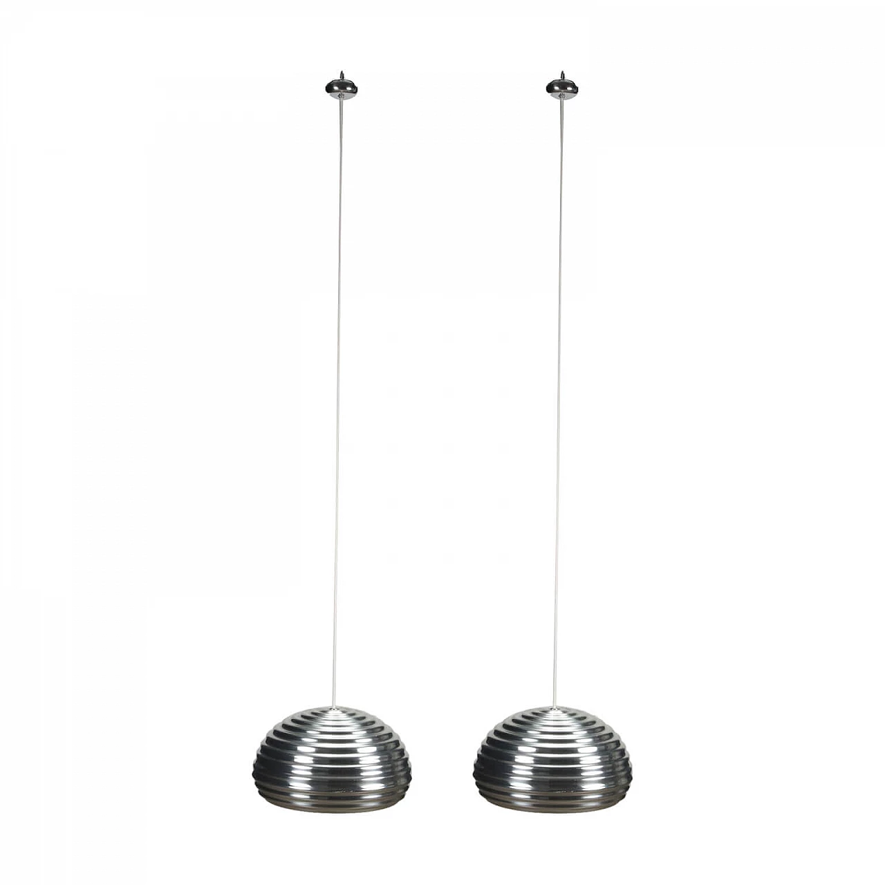 Coppia di lampade Splügen Bräu di Achille & Pier Giacomo Castiglioni per Flos, anni '60 1