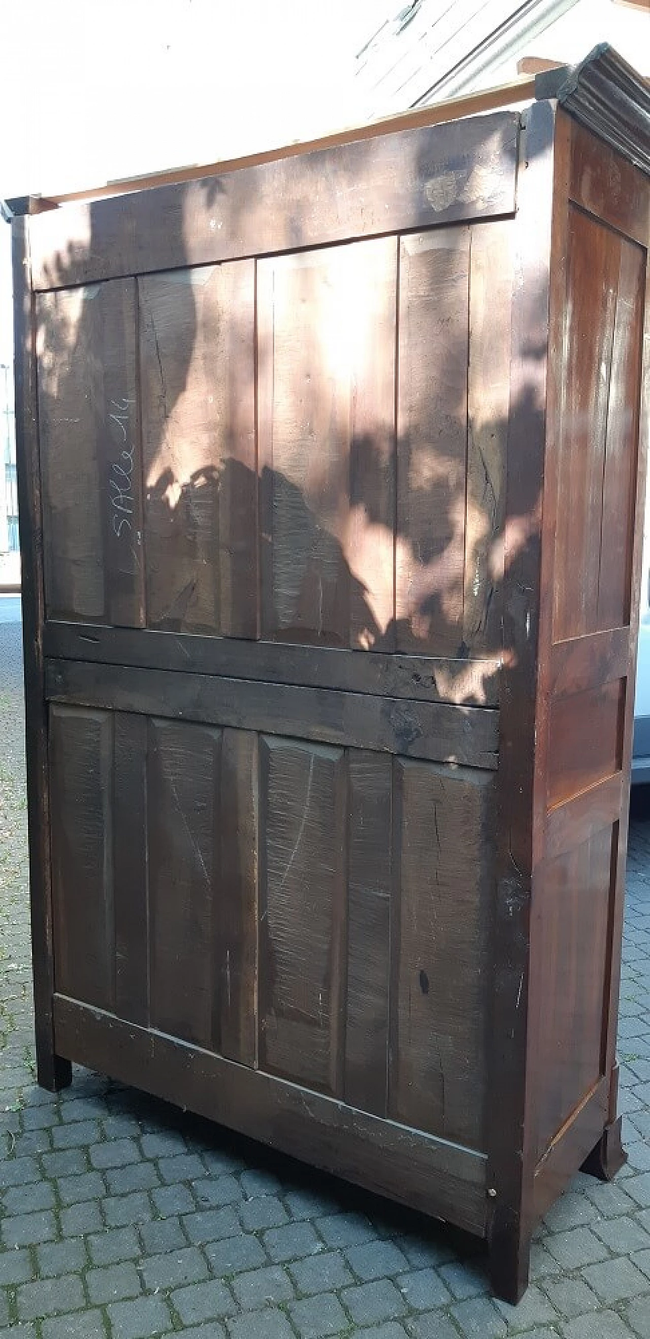 Armadio in legno in stile Impero, '800 1