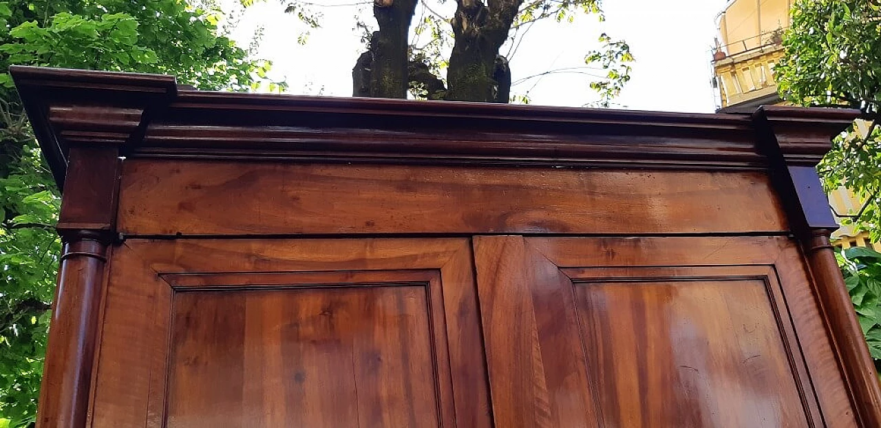 Armadio in legno in stile Impero, '800 3