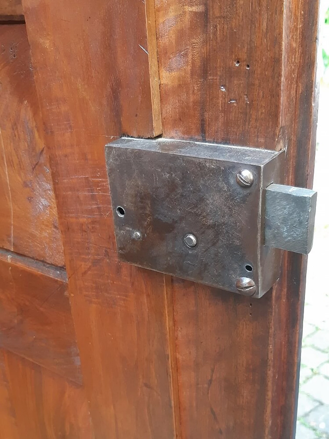 Armadio in legno in stile Impero, '800 5