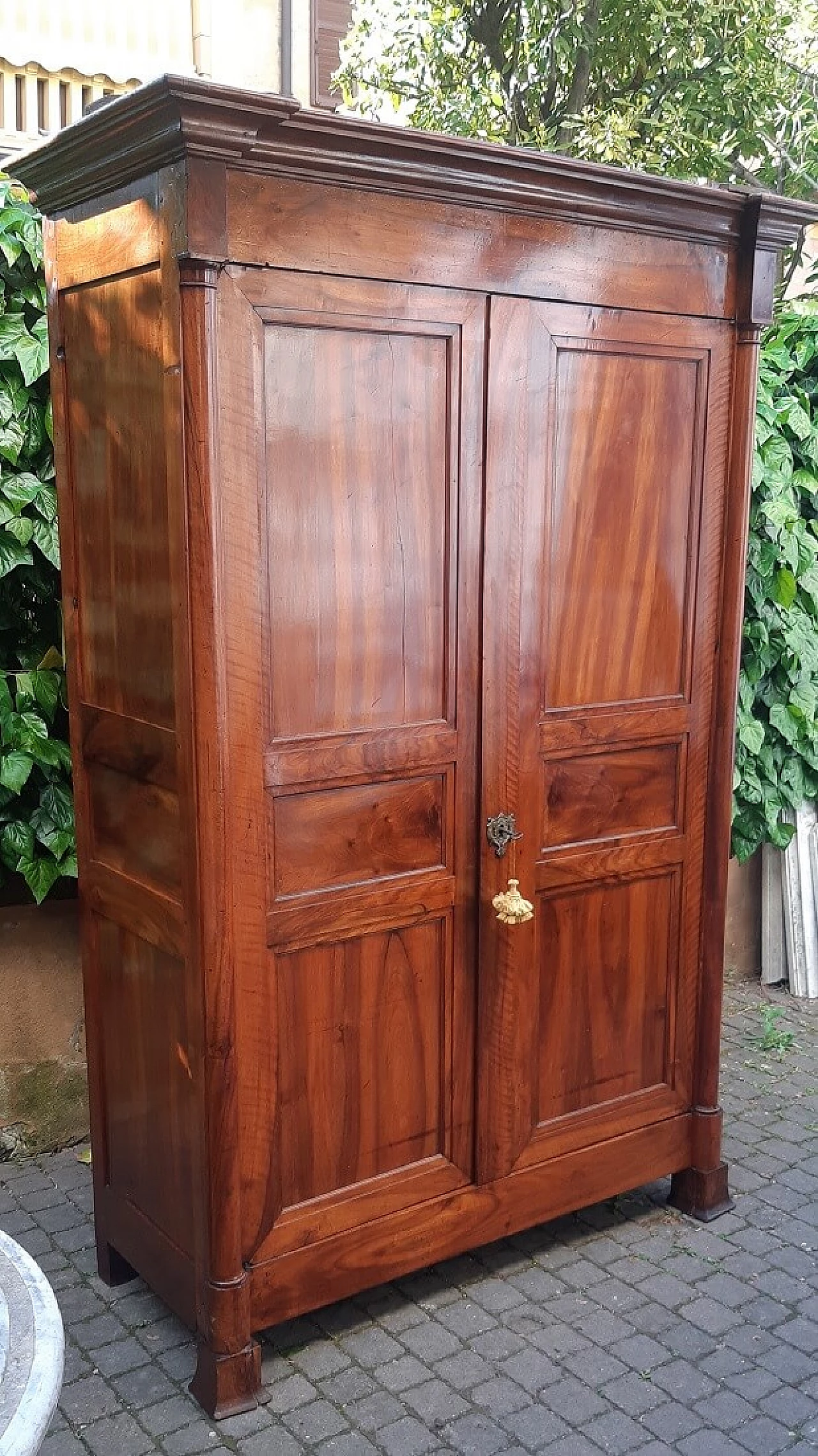 Armadio in legno in stile Impero, '800 8