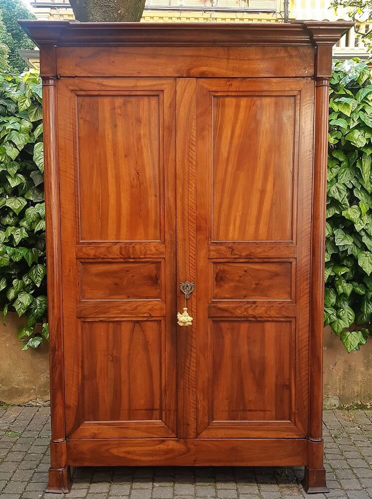 Armadio in legno in stile Impero, '800 9