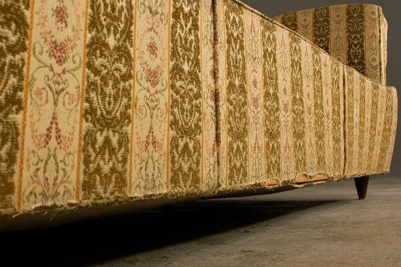 Three seater sofa and armchair, 1950s 2