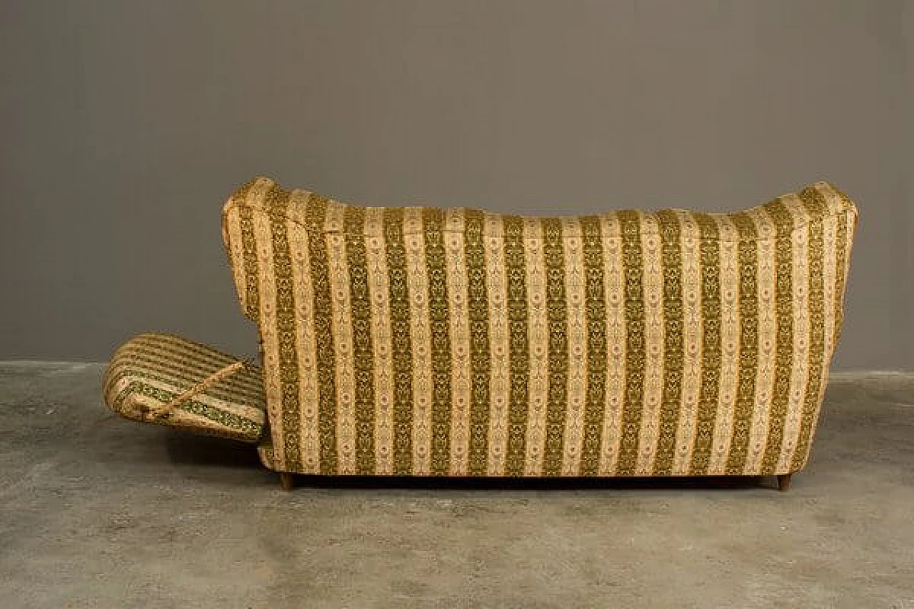 Three seater sofa and armchair, 1950s 7