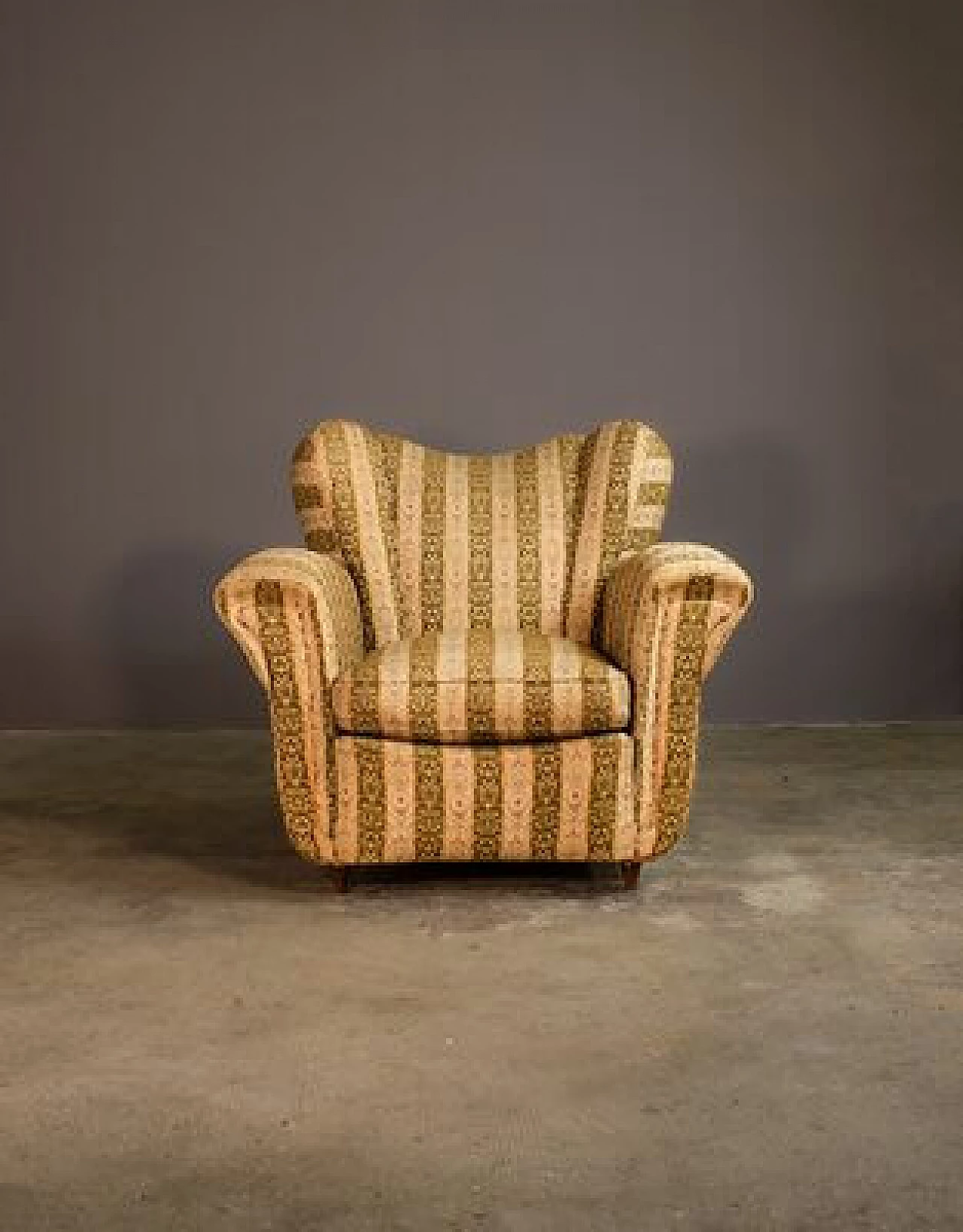 Three seater sofa and armchair, 1950s 13