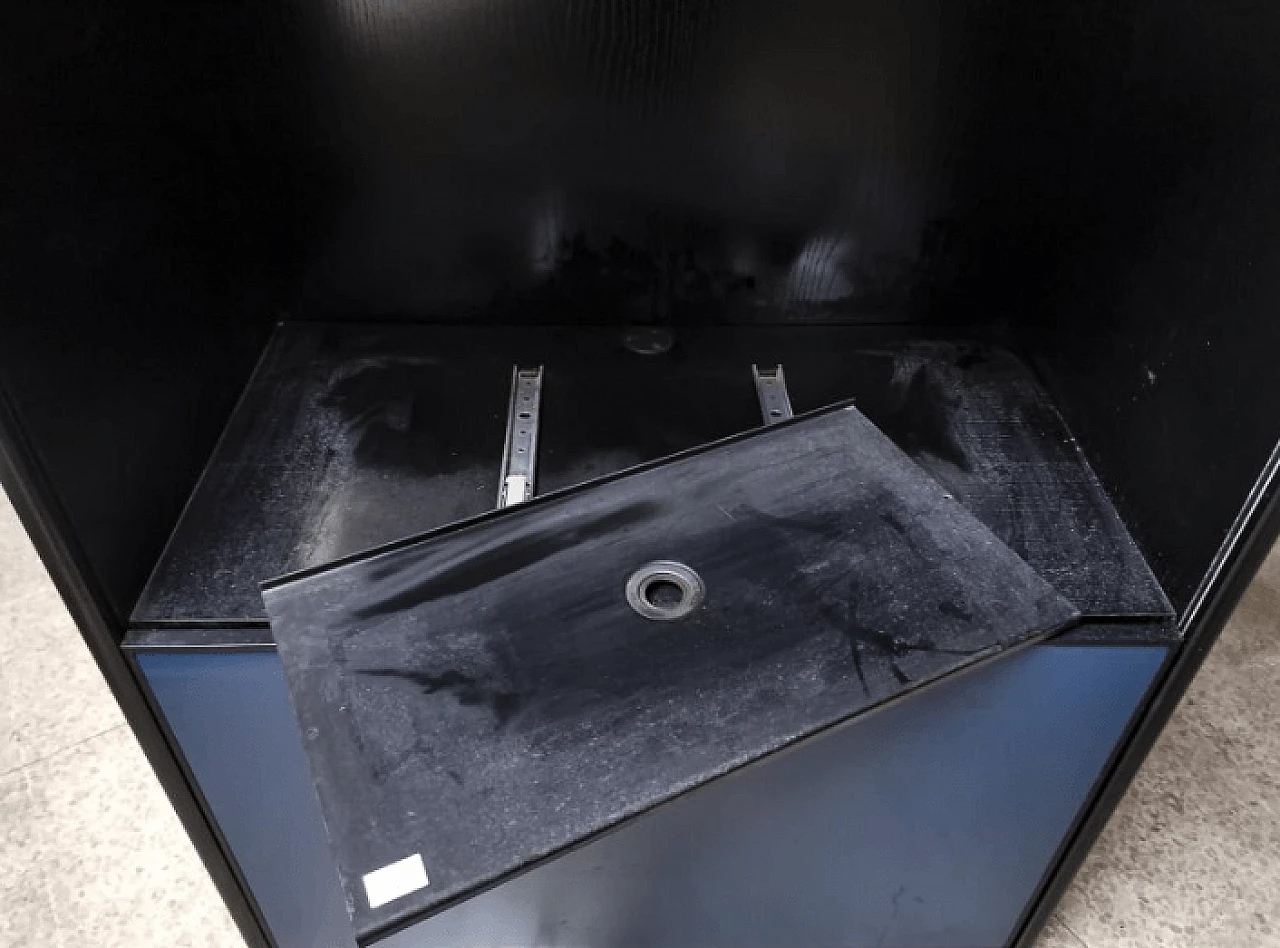 Storage cabinet with rolling shutter door, 1990s 5