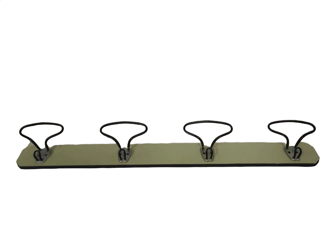 Appendiabiti in legno e formica, anni '60 9