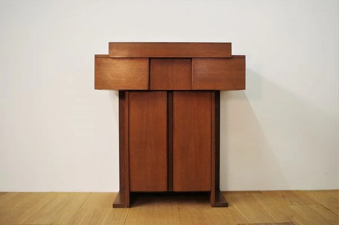 Mobile contenitore in legno, anni '70 1479495