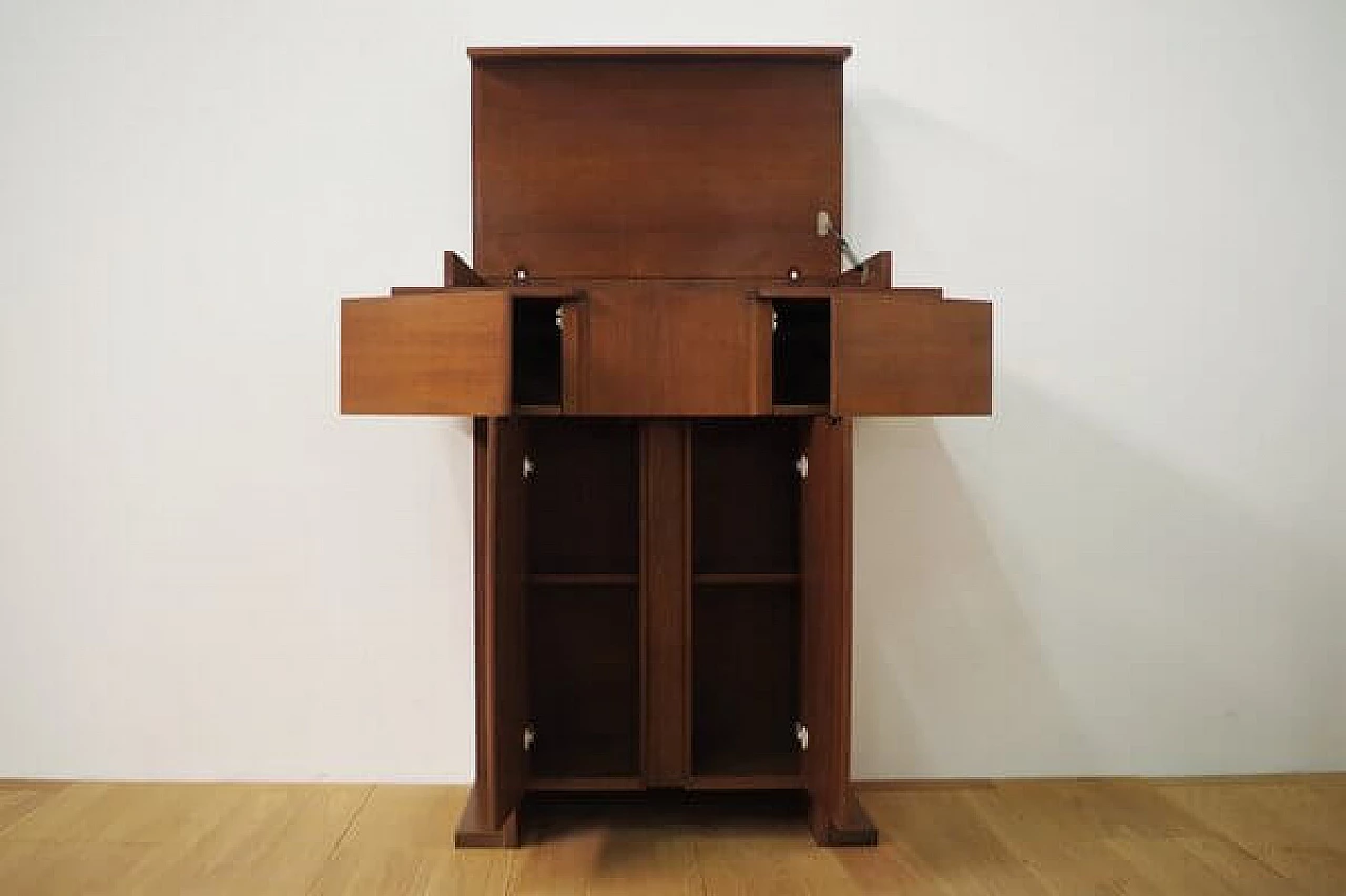 Mobile contenitore in legno, anni '70 1479508