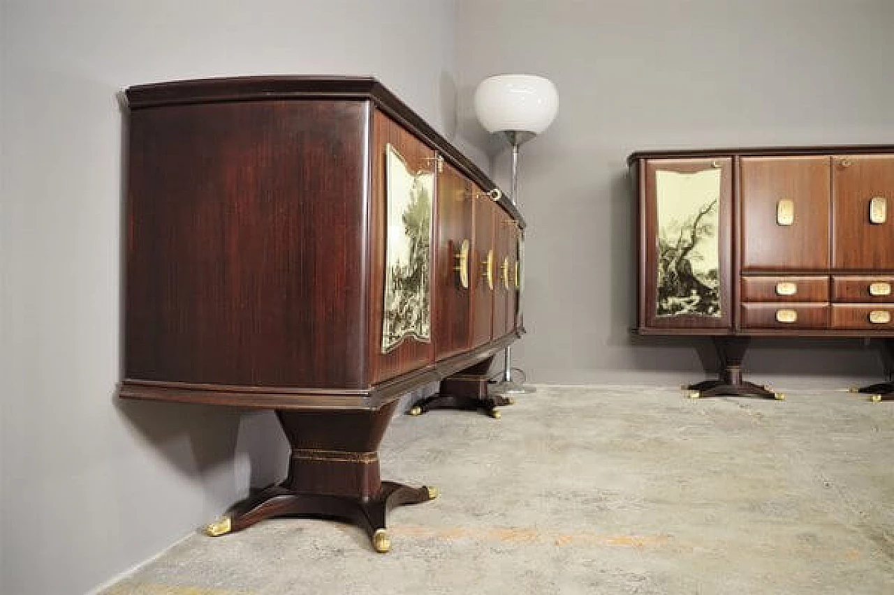 Pair of sideboards by Fratelli Rigamonti, 1940s 1461672