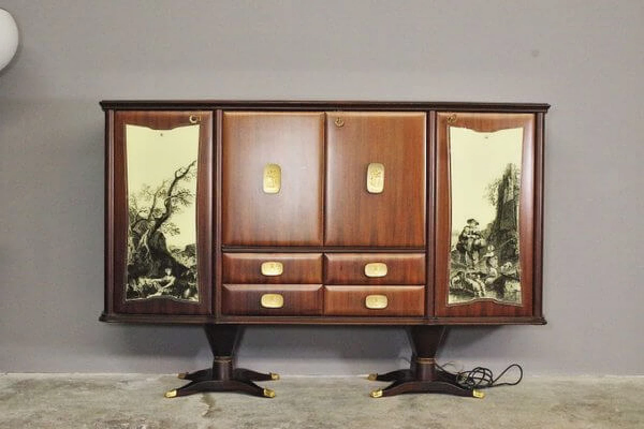 Pair of sideboards by Fratelli Rigamonti, 1940s 1461673