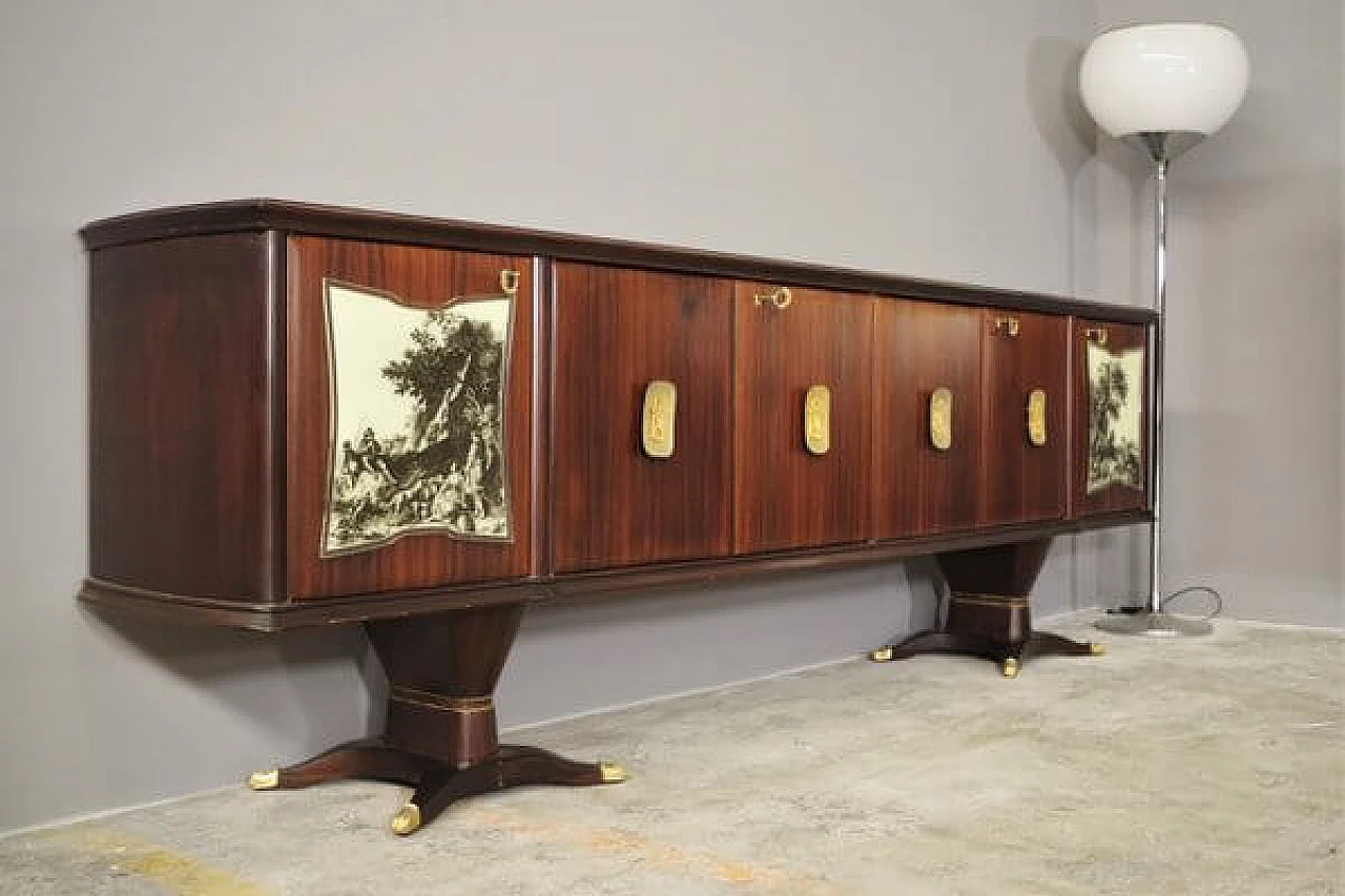Pair of sideboards by Fratelli Rigamonti, 1940s 1461678
