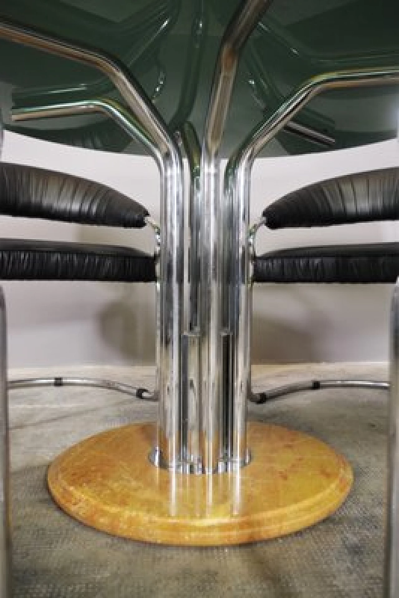 Tavolo e 4 sedie di Giotto Stoppino, anni '70 1460557