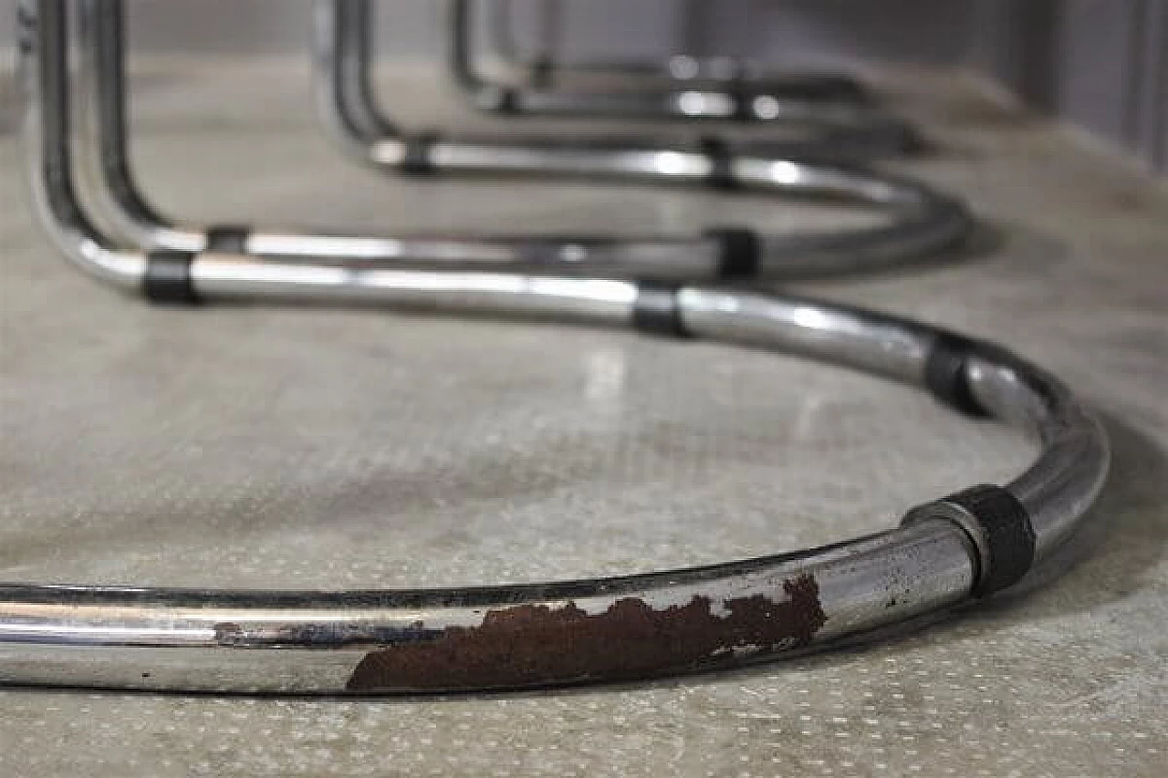 Tavolo e 4 sedie di Giotto Stoppino, anni '70 1460575