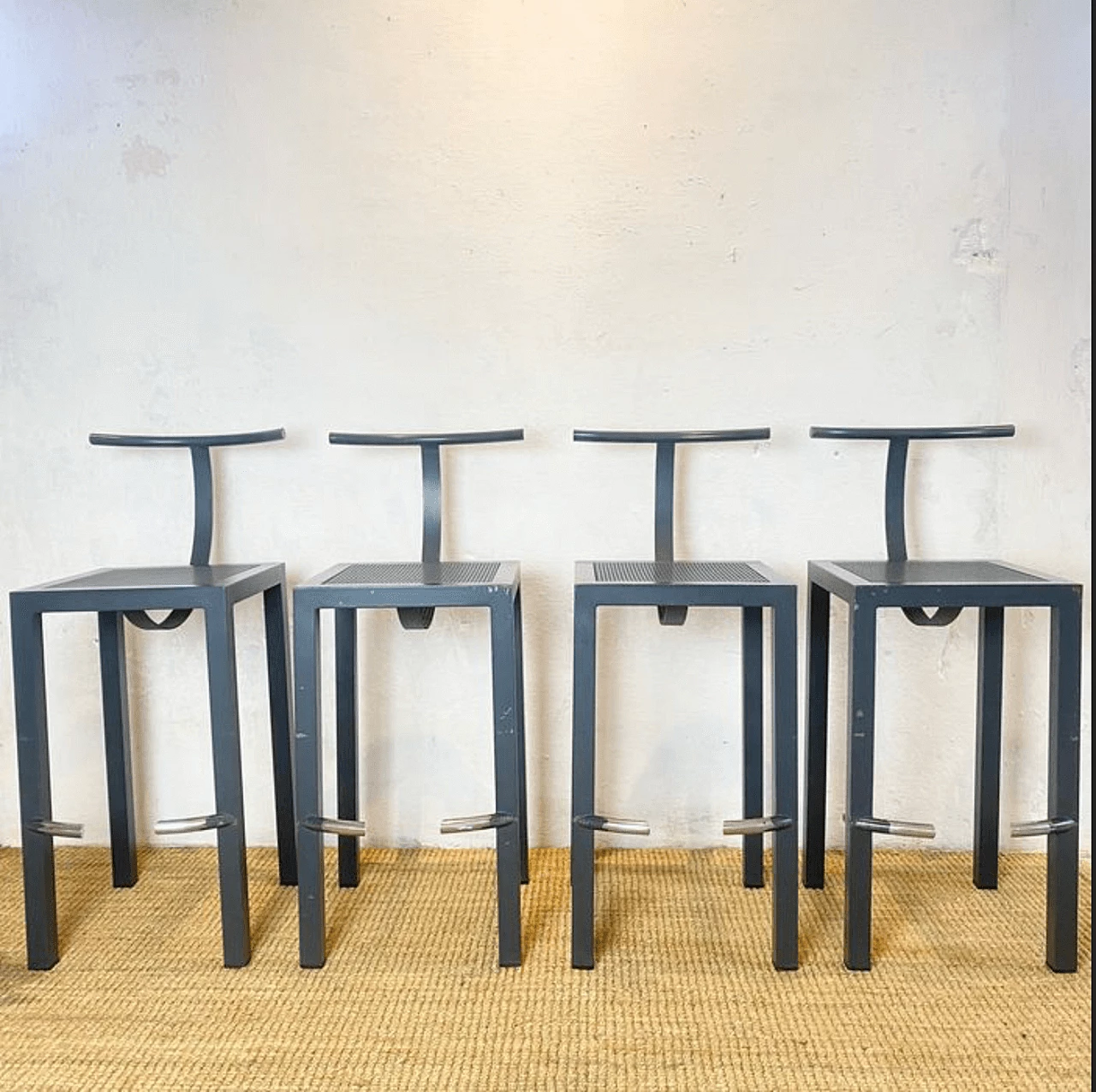 4 Sarapis stools by Philippe Starck for Driade, 1980s 4