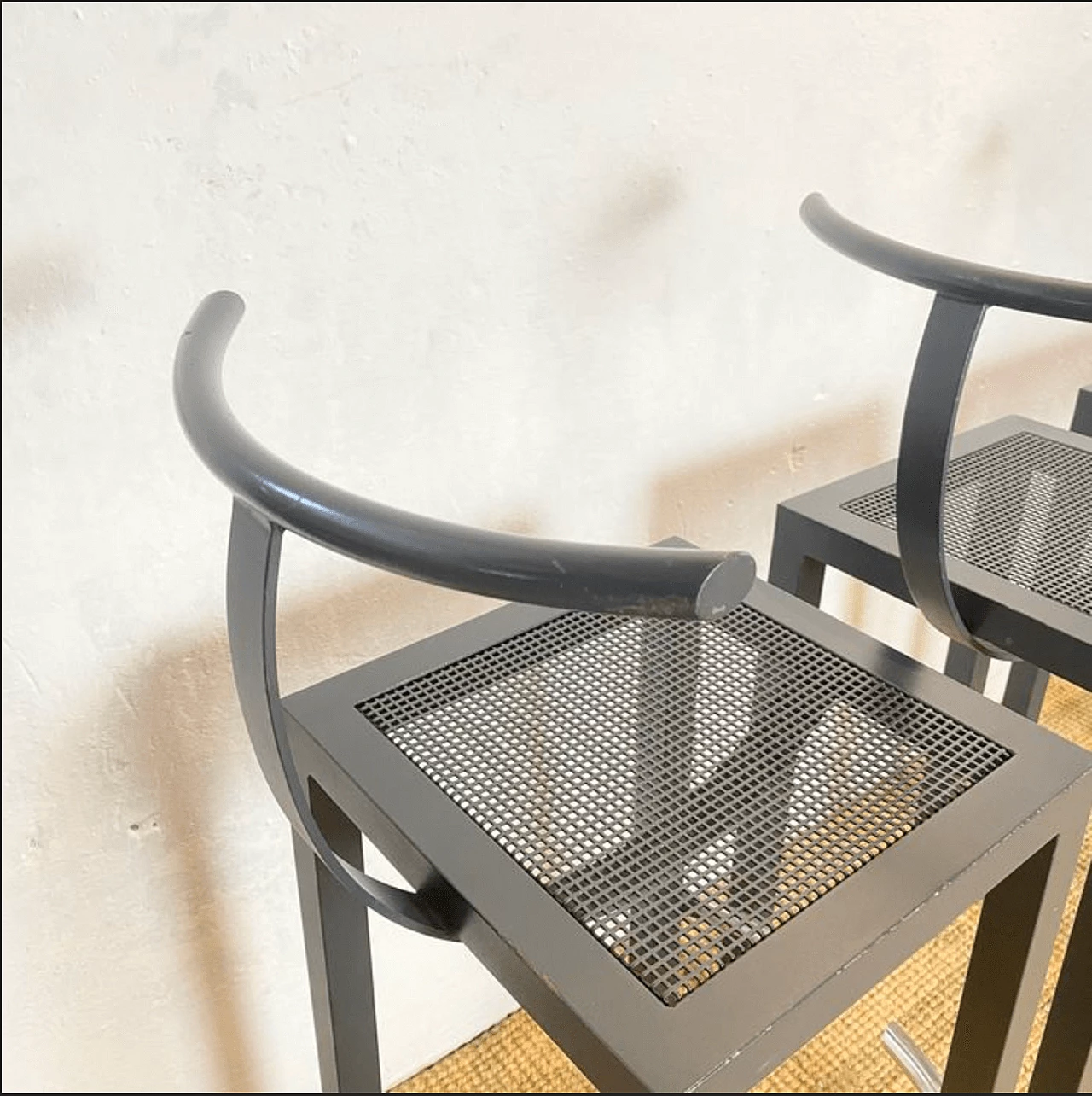 4 Sgabelli Sarapis di Philippe Starck per Driade, anni '80 5