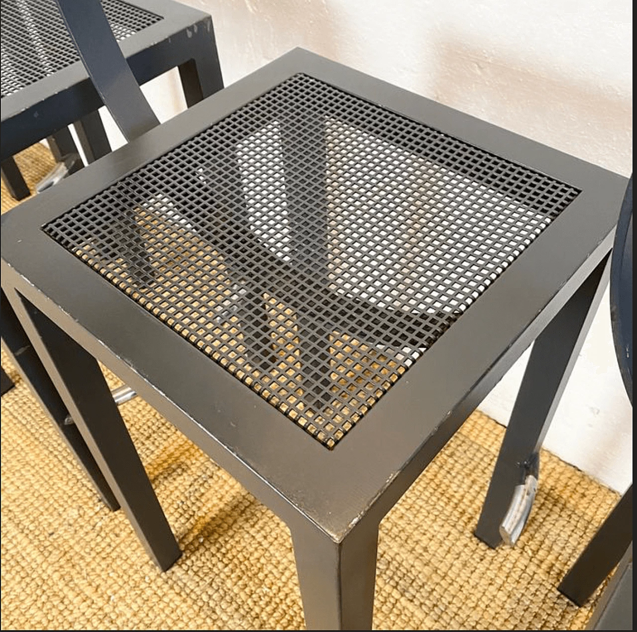 4 Sgabelli Sarapis di Philippe Starck per Driade, anni '80 7