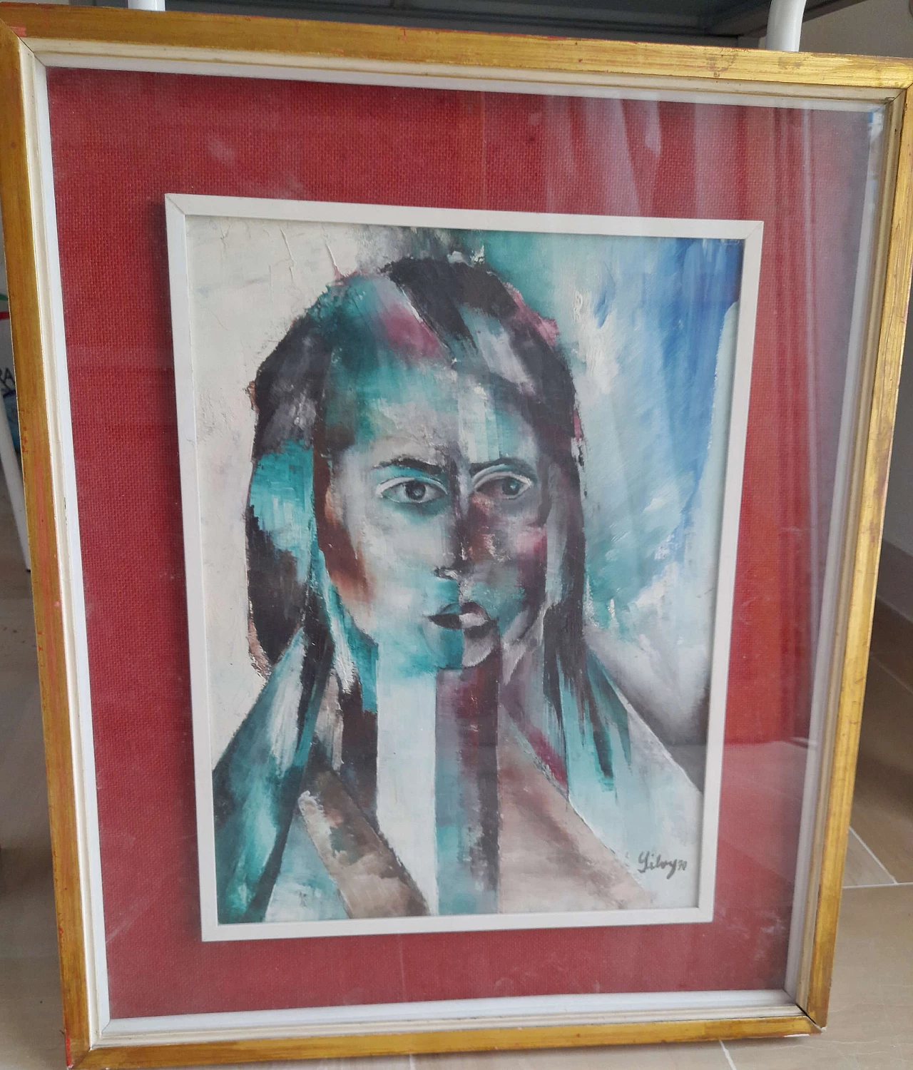 Ritratto di donna di Silvana Galeone, anni '70 1