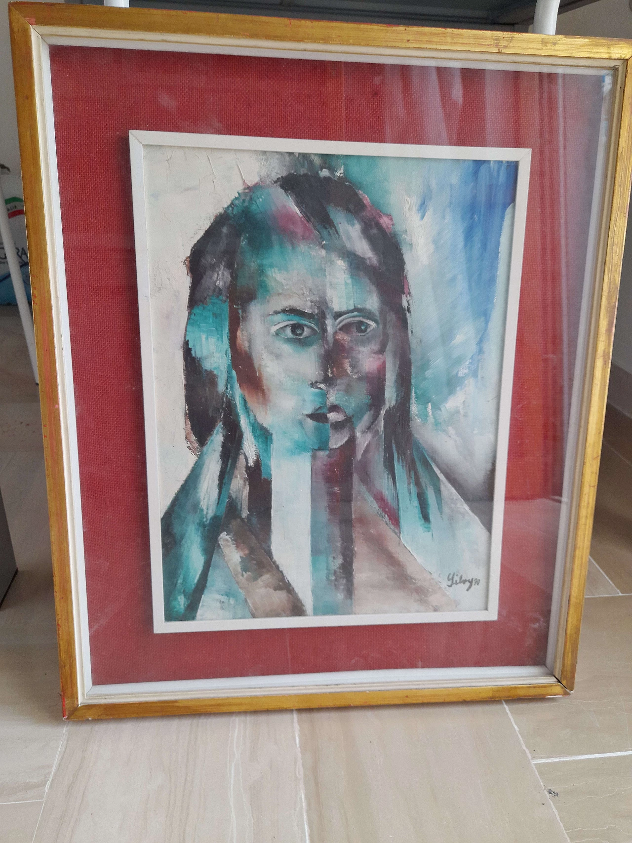 Ritratto di donna di Silvana Galeone, anni '70 2