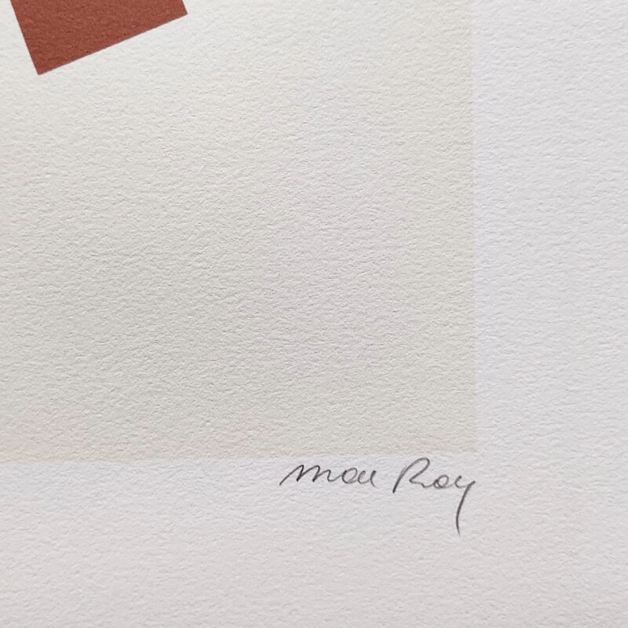 Litografia in edizione limitata Concrete Mixer di Man Ray, anni '70 8