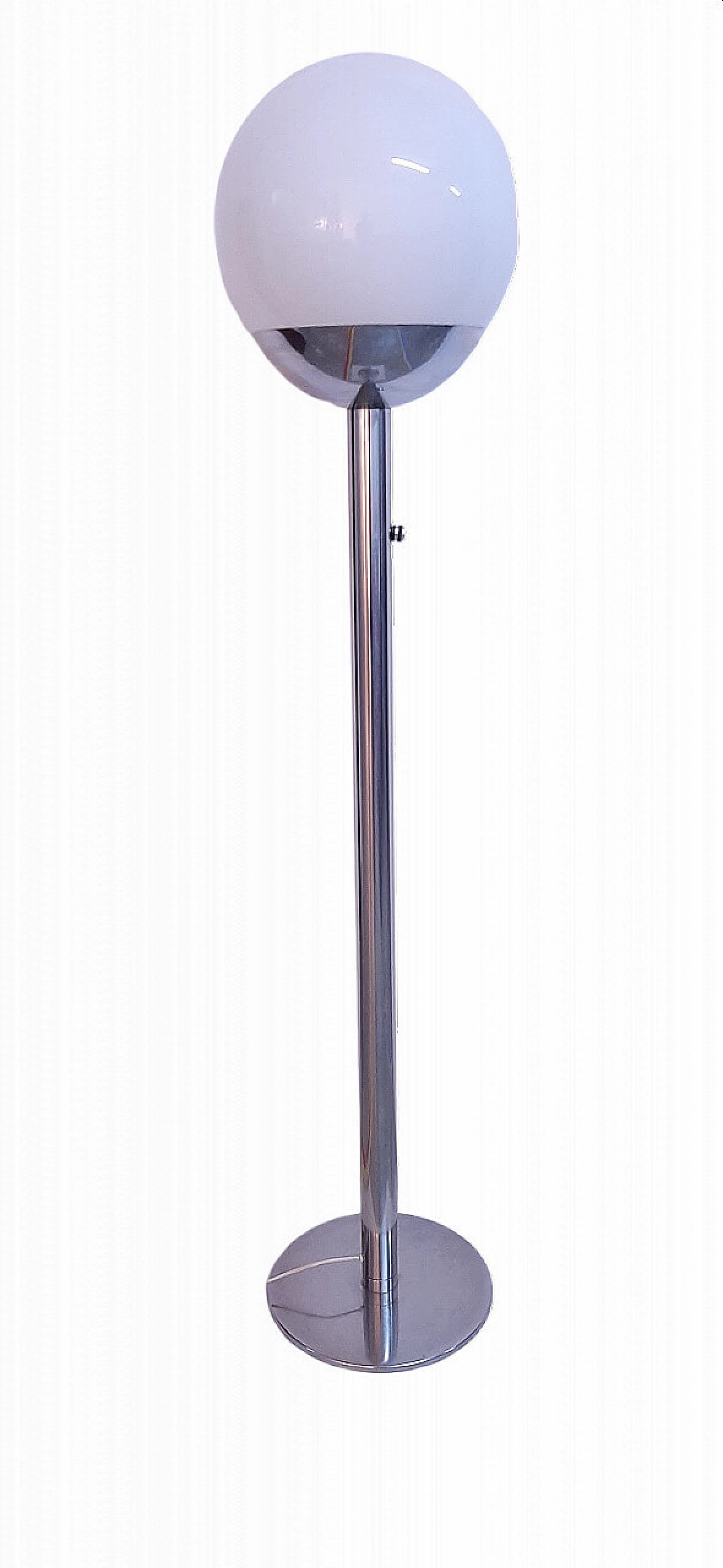 P428 floor lamp by Pia Guidetti Crippa for Luci Glass, 1970s 9