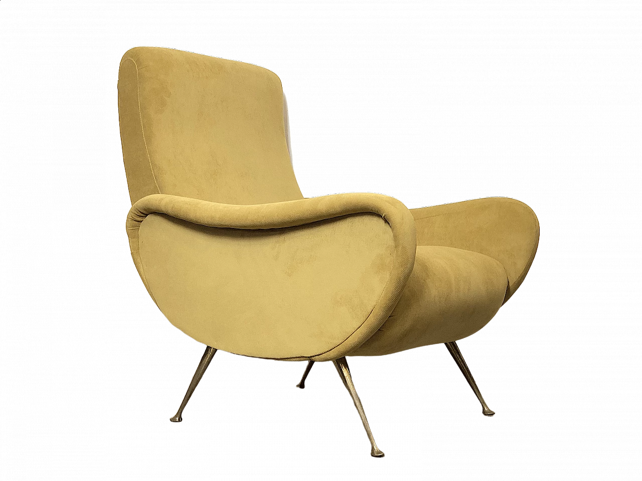 Lady armchair attributed to Zanuso, 1950s 16