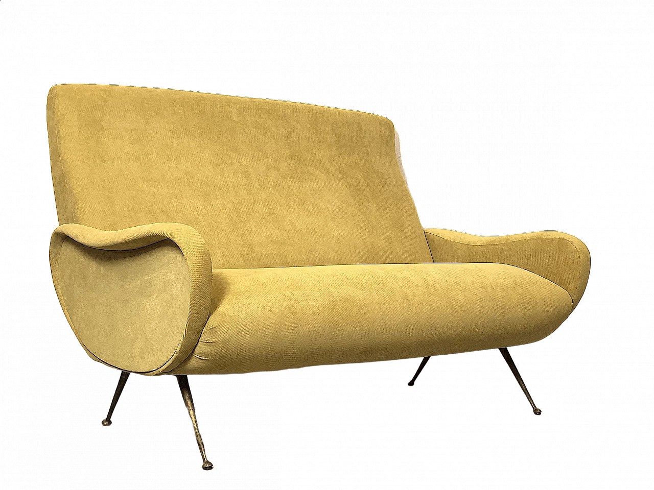 Lady 2 Seater Sofa attributed to Zanuso, 1950s 15