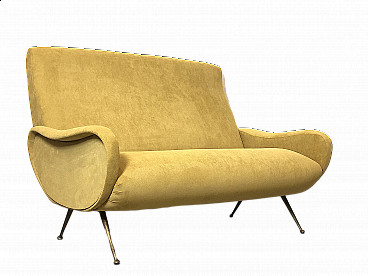 Lady 2 Seater Sofa attributed to Zanuso, 1950s