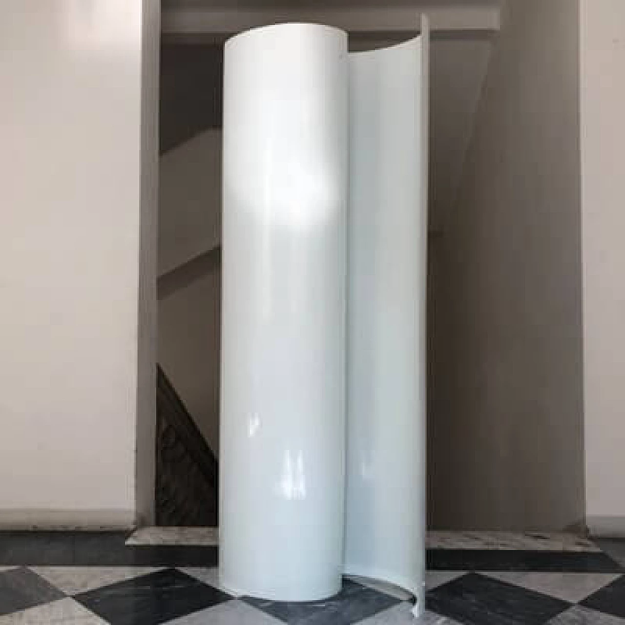 Lampada da terra Parete Luce di Augusto Betti per Habitat, anni '70 1