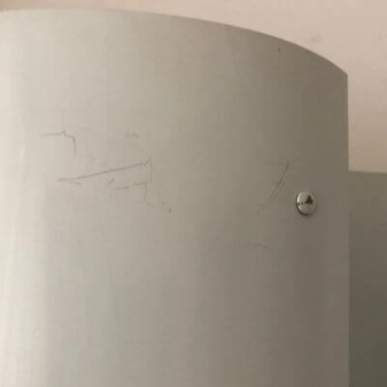 Lampada da terra Parete Luce di Augusto Betti per Habitat, anni '70 5