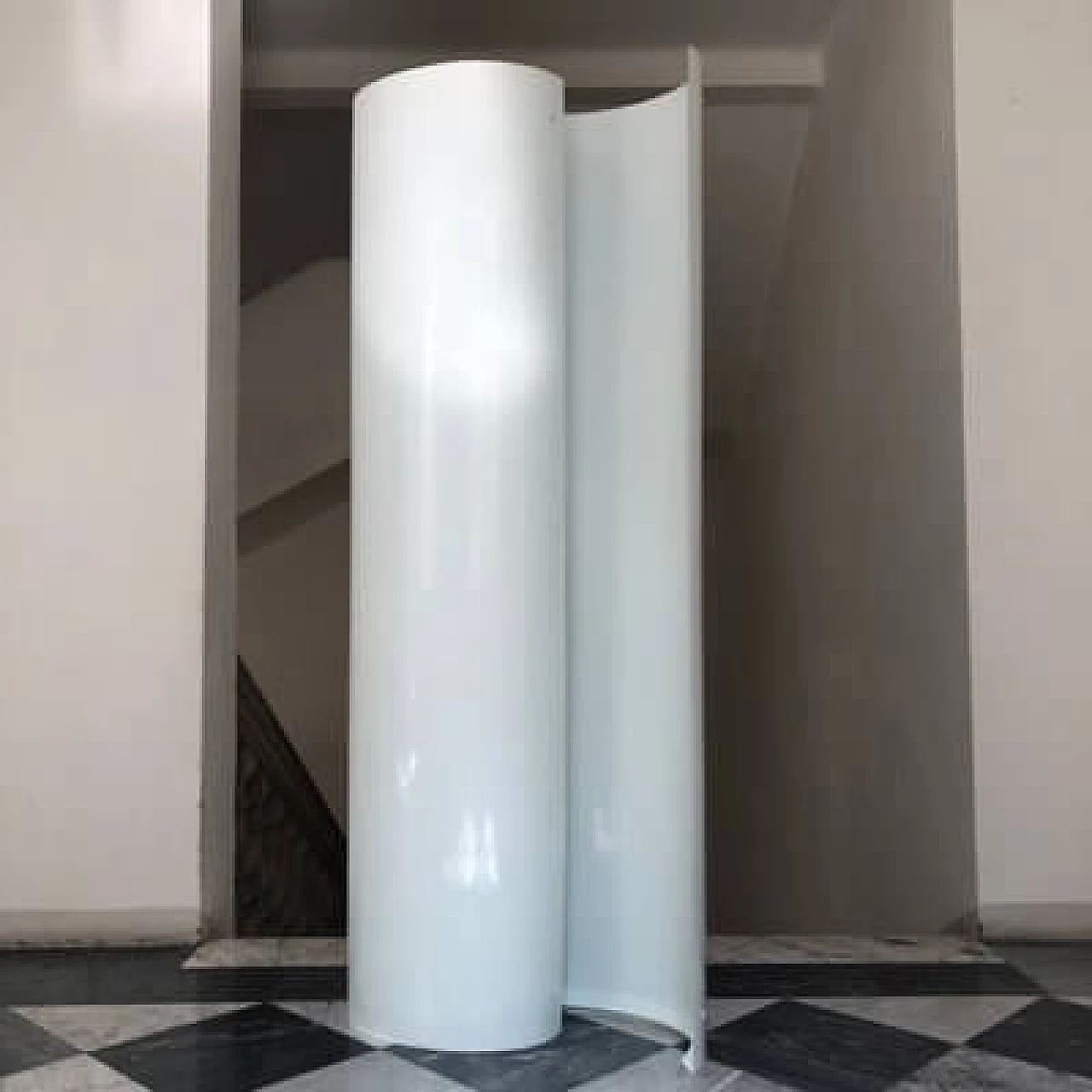 Lampada da terra Parete Luce di Augusto Betti per Habitat, anni '70 7