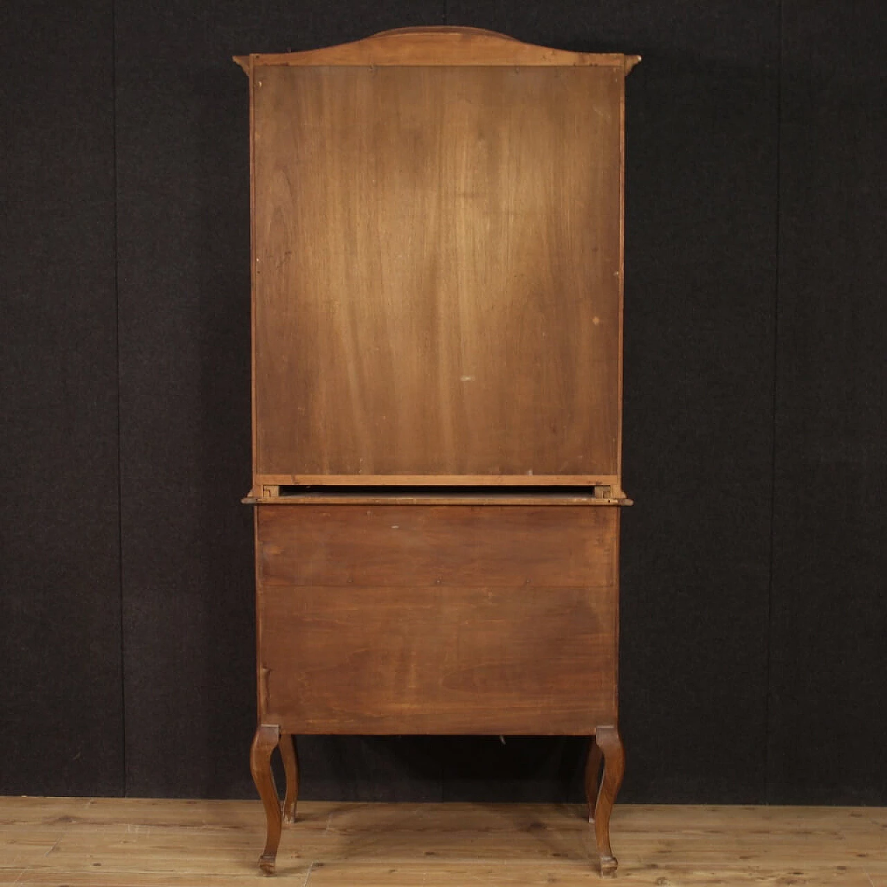 Louis XV-style trumeau in inlaid wood, 20th century 7