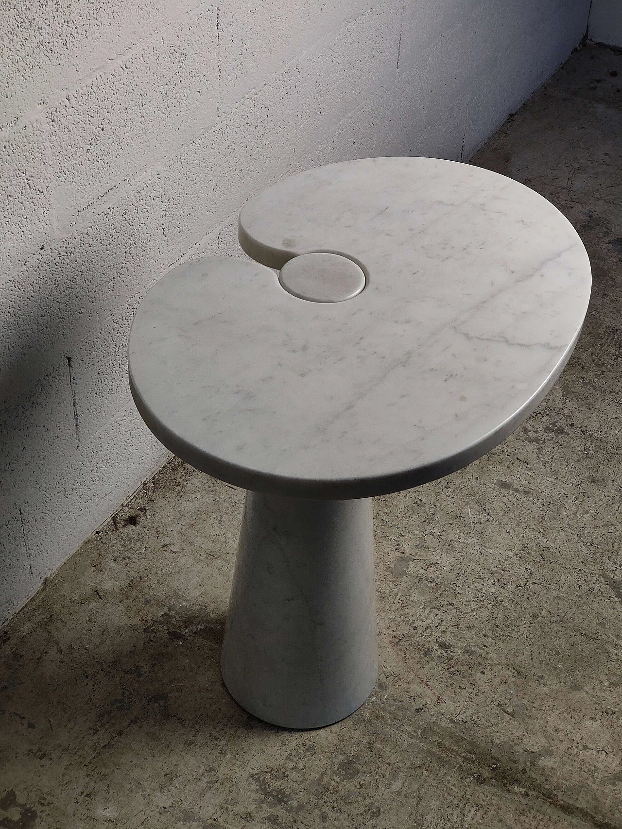 Tavolino in marmo Eros di Angelo Mangiarotti per Skipper, anni '70 2
