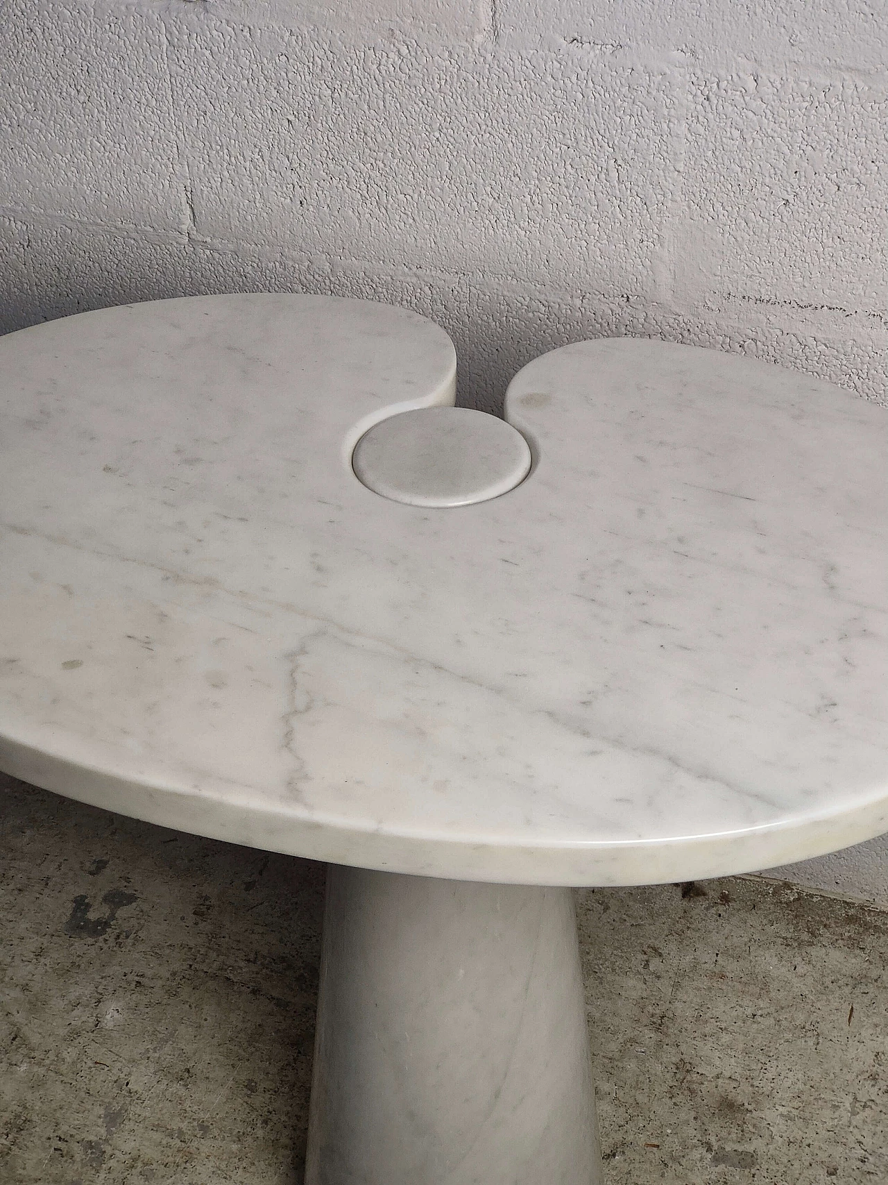 Tavolino in marmo Eros di Angelo Mangiarotti per Skipper, anni '70 5