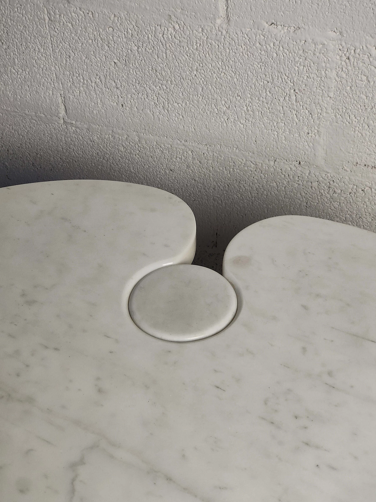 Tavolino in marmo Eros di Angelo Mangiarotti per Skipper, anni '70 6