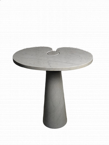 Tavolino in marmo Eros di Angelo Mangiarotti per Skipper, anni '70