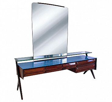 Vanity dresser with mirror by Vittorio Dassi, 1950s