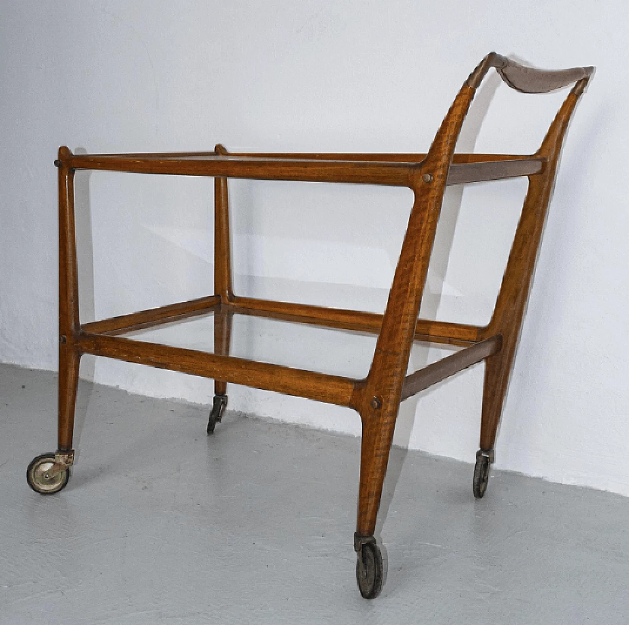 Number 58 bar cart by Ico Parisi for De Baggis, 1950s 2