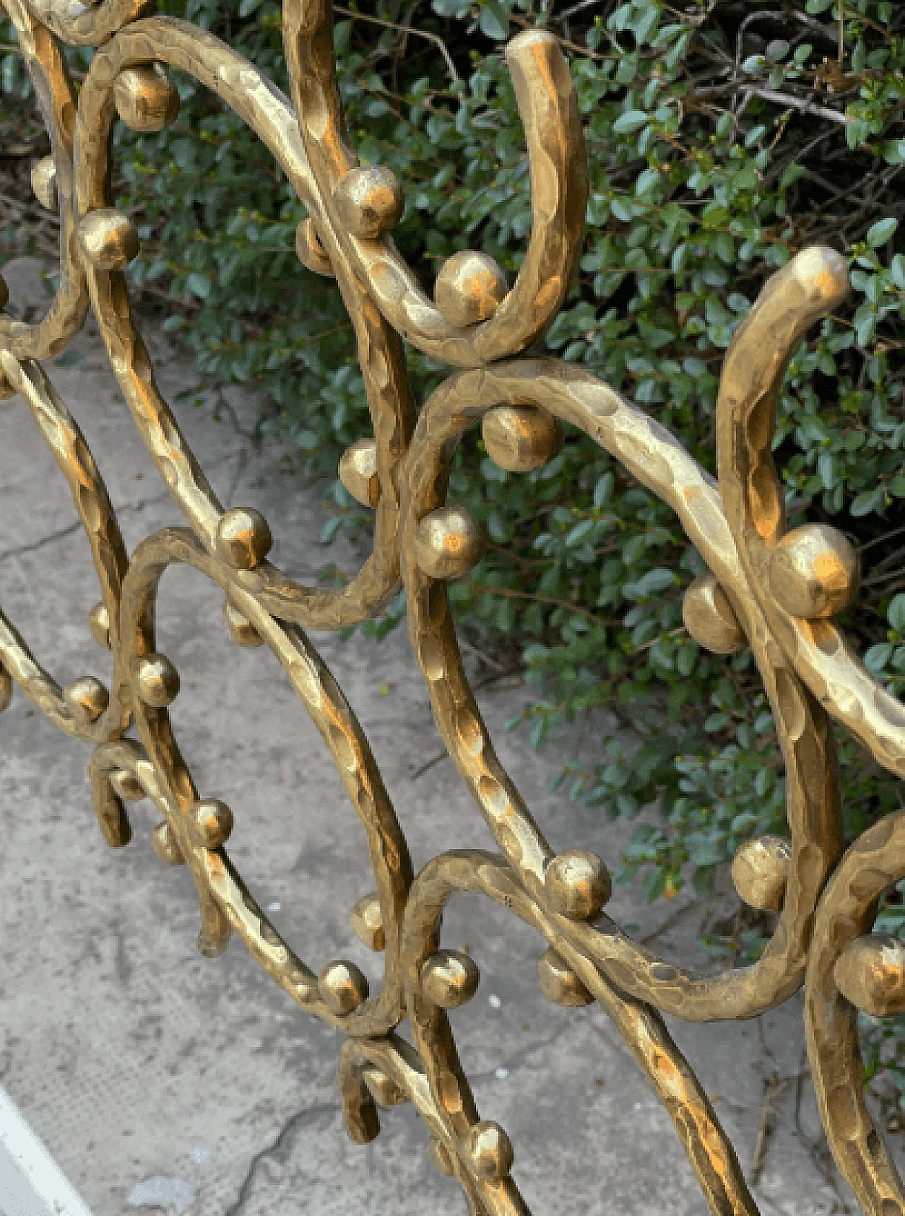 Brass bed by Osvaldo Borsani and Arnaldo Pomodoro, 1960s 6