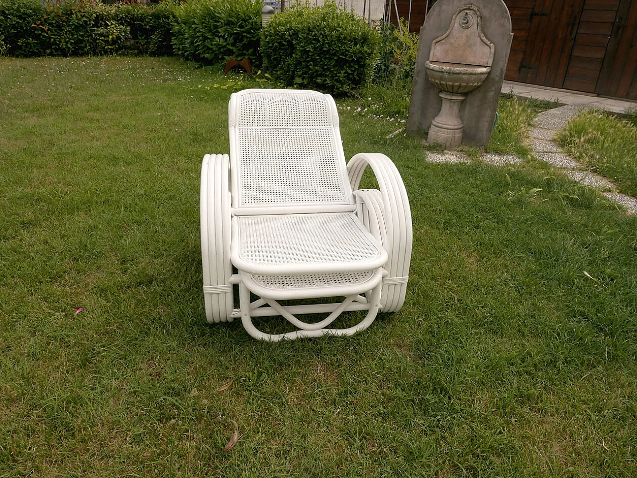 Recliner garden armchair, 1970s 3