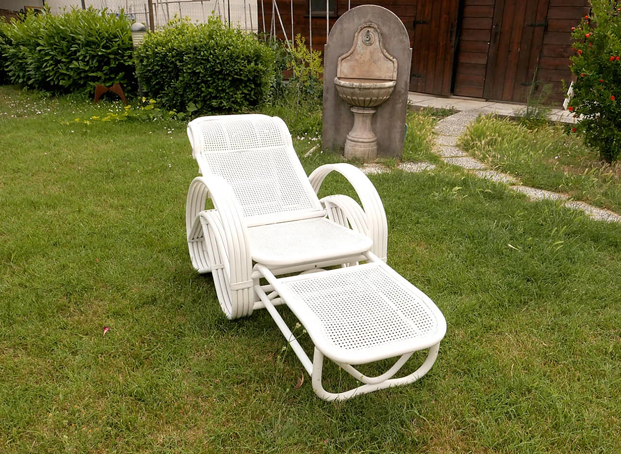 Recliner garden armchair, 1970s 4