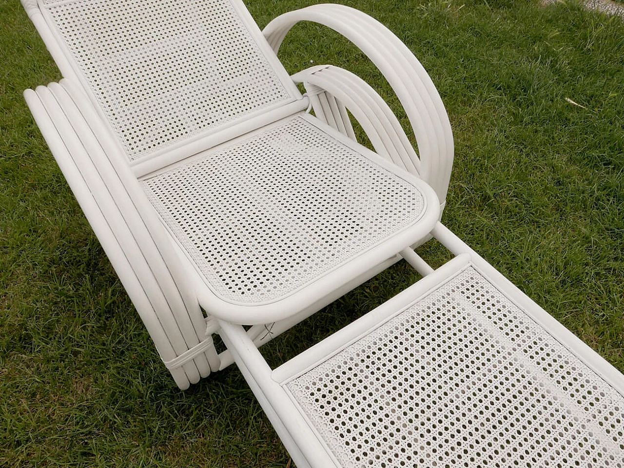 Recliner garden armchair, 1970s 5