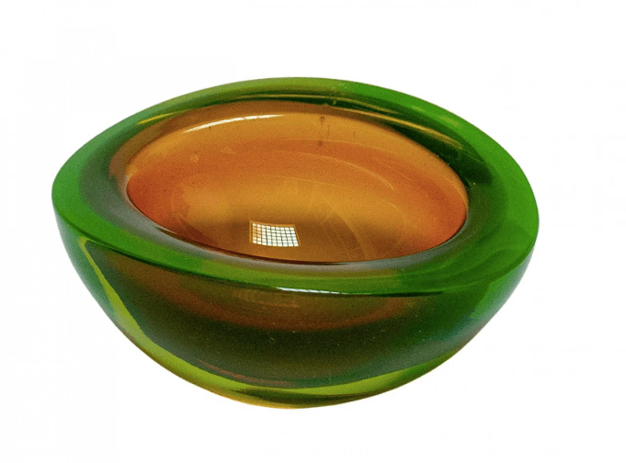 Bowl in Murano glass, 1960s 1