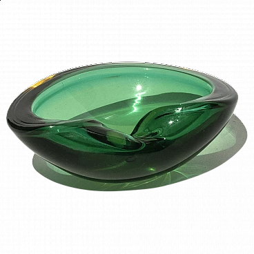 Murano glass ashtray in the style of Flavio Poli, 1960s
