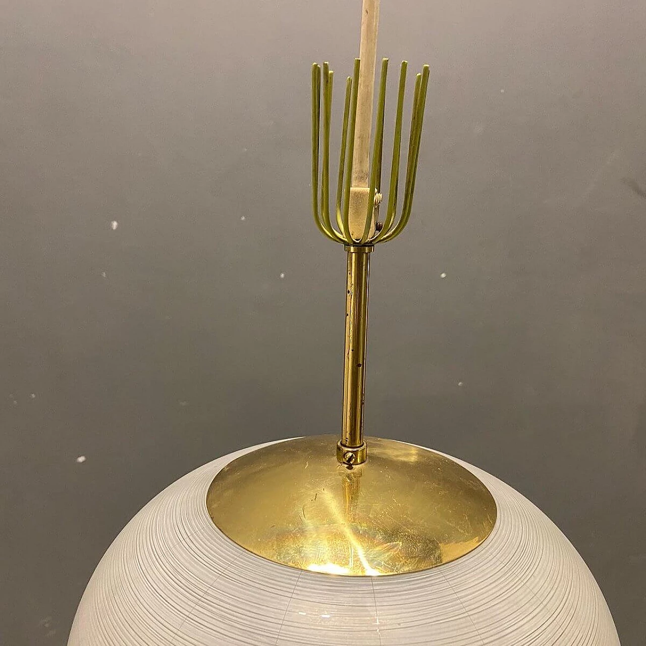 Lampadario con disegni Walt Disney attribuita a Doria Leuchten, anni '50 8