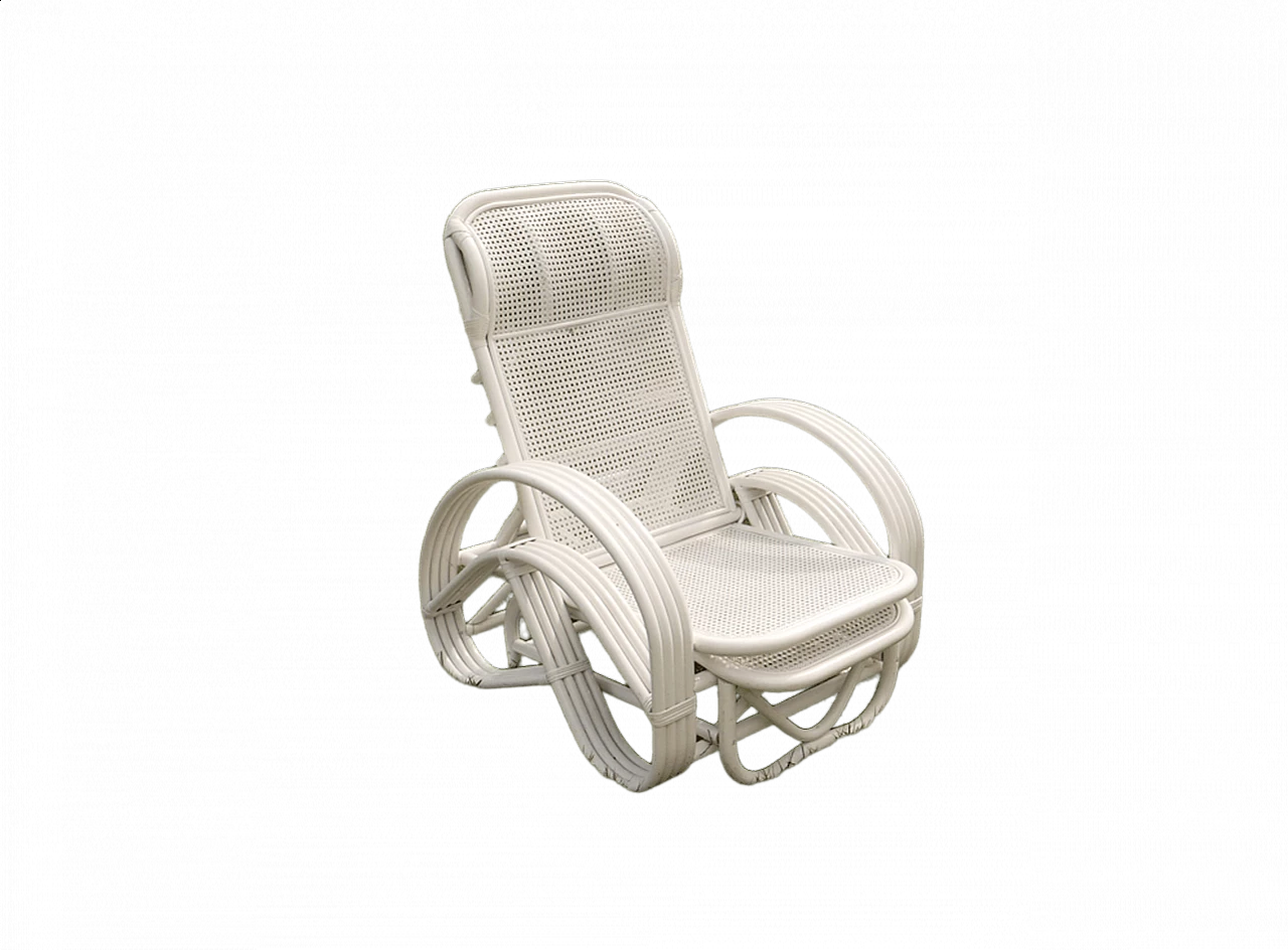 Recliner garden armchair, 1970s 6