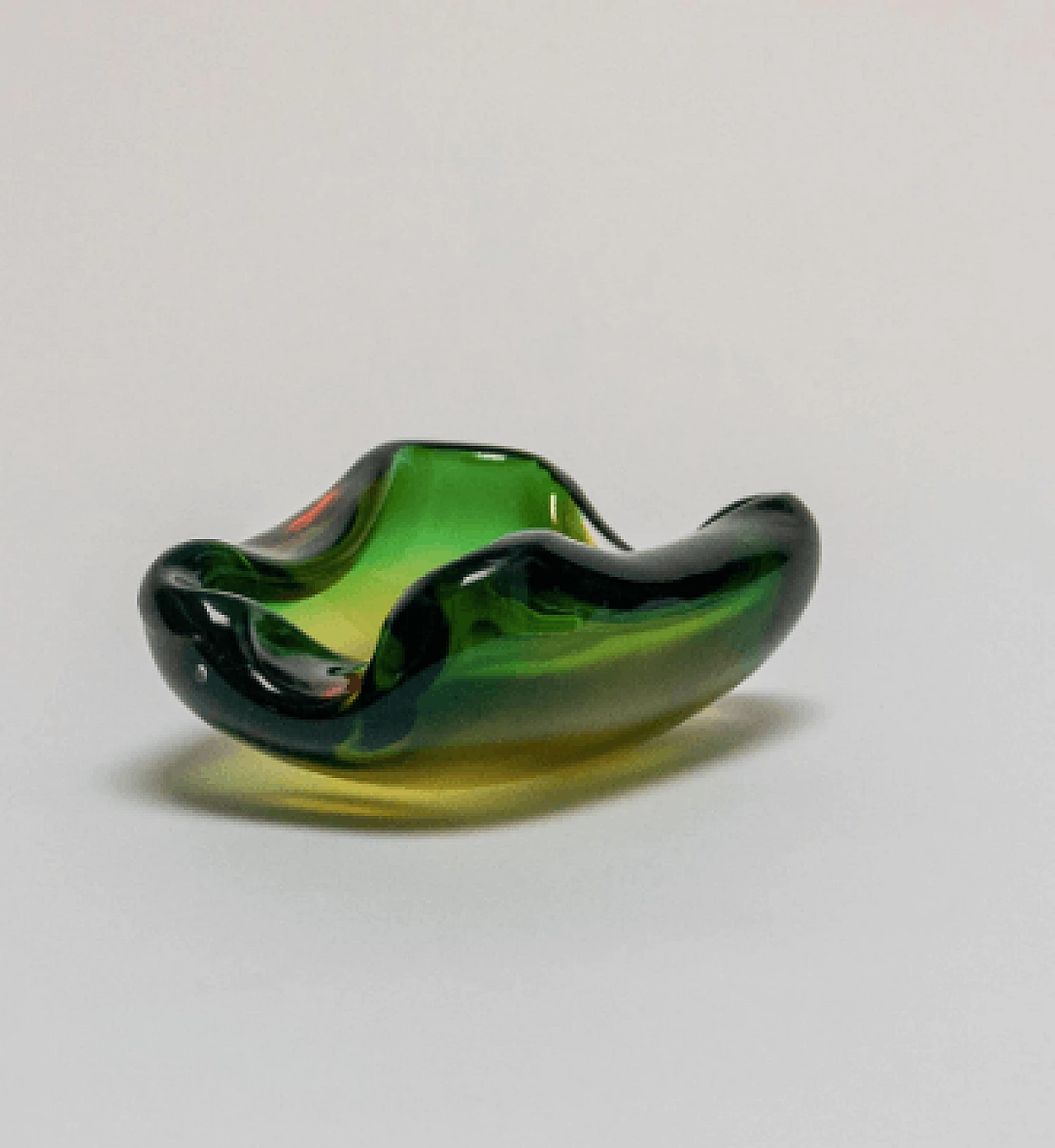 Ashtray in colored Murano glass , 1960s 5