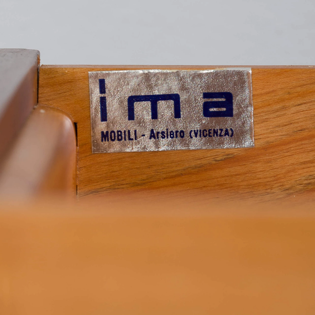 Credenza extra lunga in teak di Ima Mobili, anni '70 19