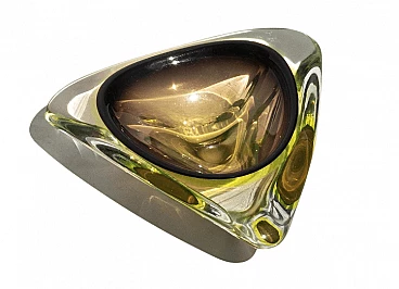 Uranium bowl in Murano glass, 1960s