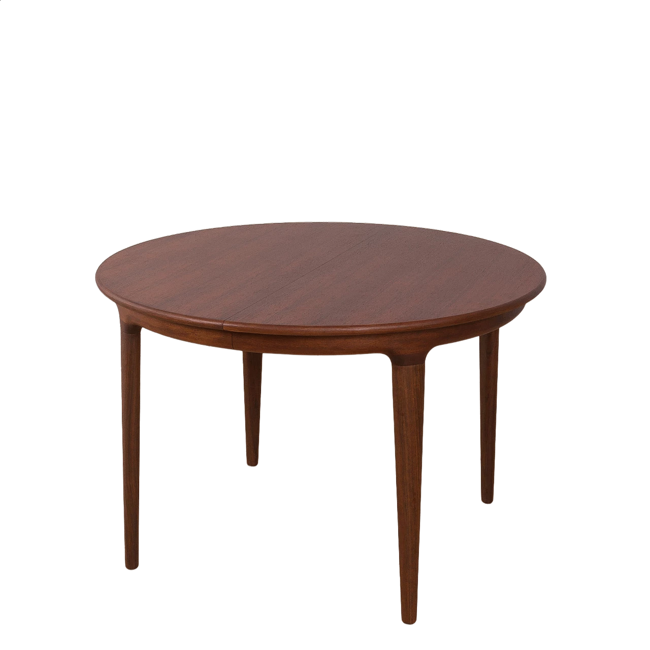 Rosewood round dining table by J. Andersen for Uldum Mobelfabrik, 1960s 18